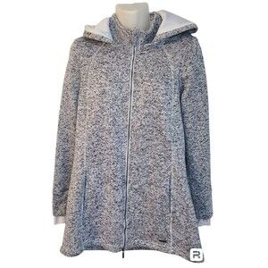 Freedom Trail by Kyodan Full Zip Jacket Detach Hood Gnarl Gray Womens L Gorpcore